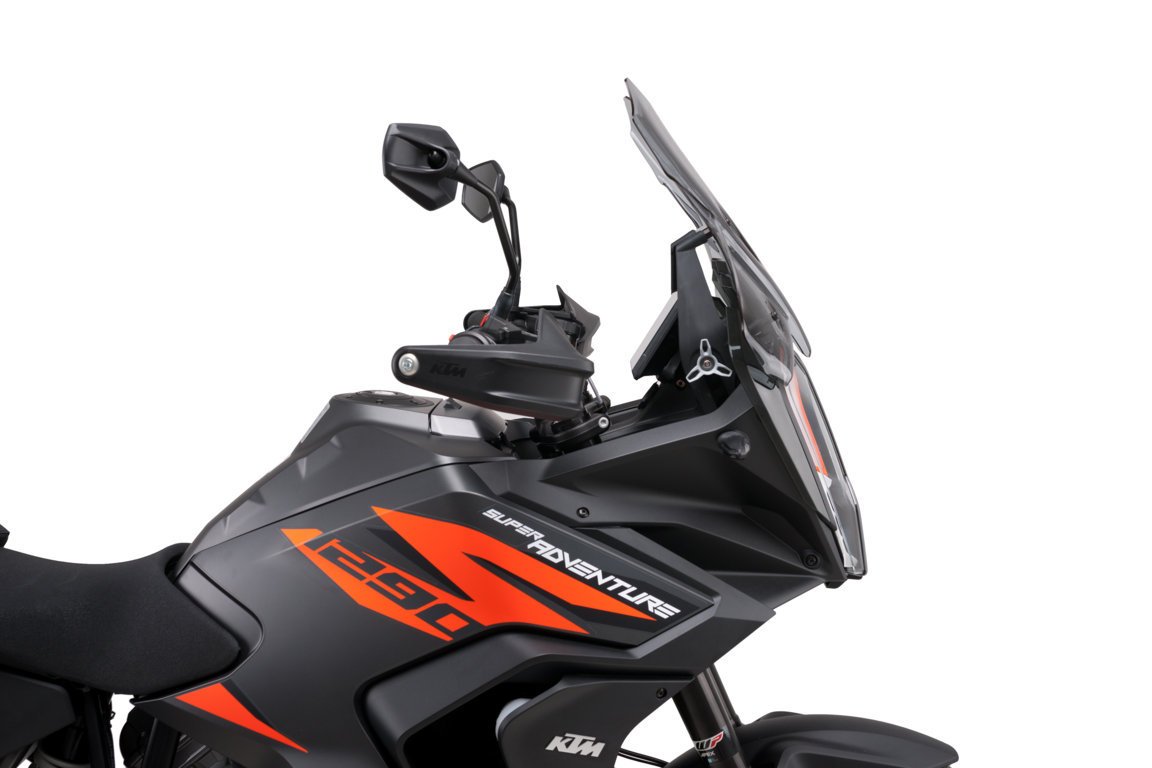 Puig Touring Screen | Light Smoke | KTM 1290 Super Adventure S 2021>Current -   Pyramid Motorcycle Accessories