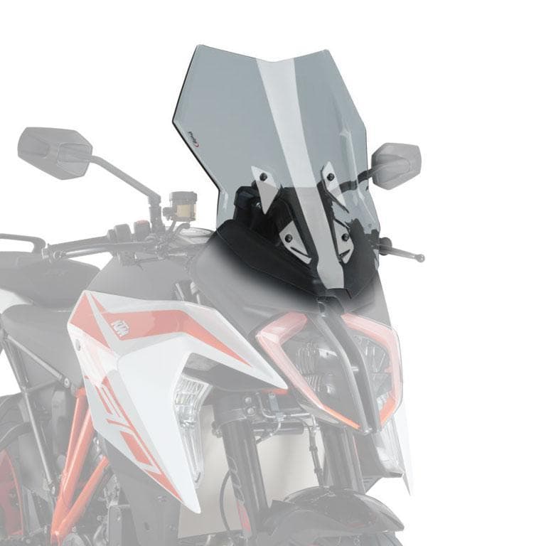 Puig Touring Screen | Light Smoke | KTM 1290 Super Duke GT 2019>Current-Screens-Pyramid Motorcycle Accessories