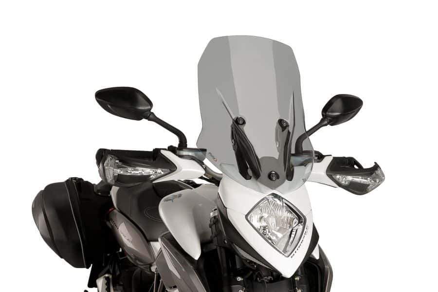 Puig Touring Screen | Light Smoke | MV Agusta Stradale 800 2015>2016-Screens-Pyramid Motorcycle Accessories