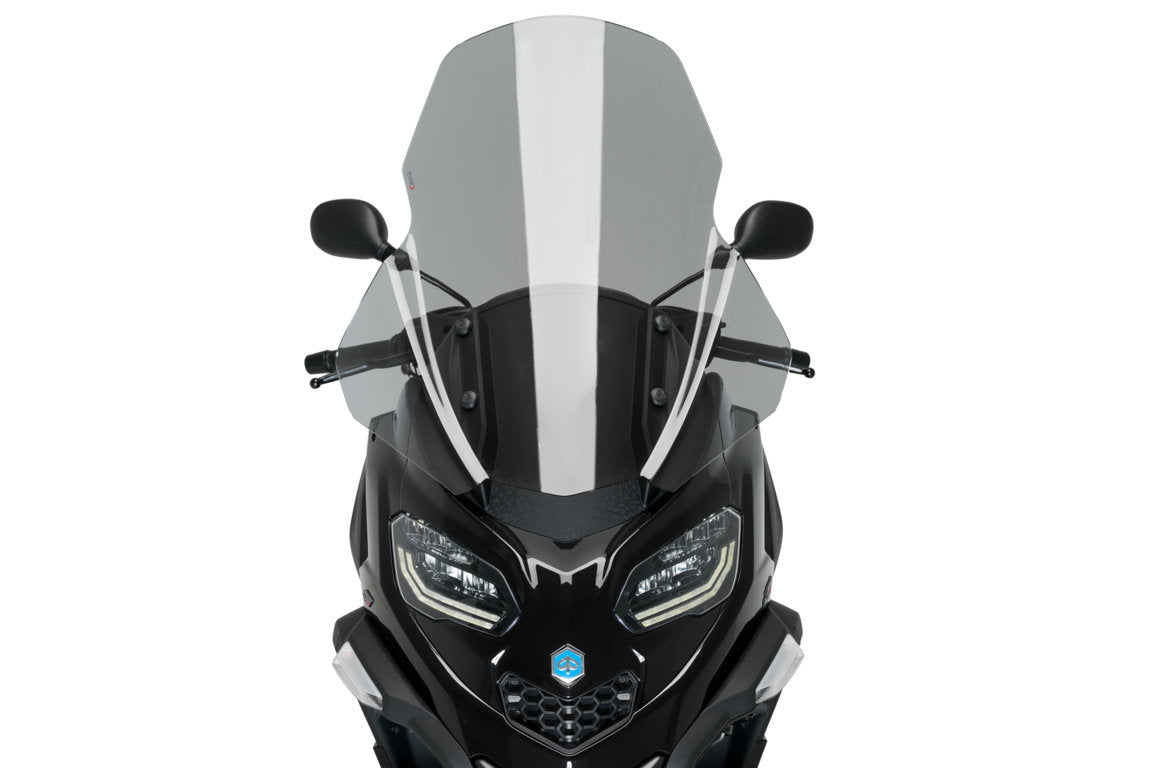 Puig Touring Screen | Light Smoke | Piaggio MP3 Sport 2021>Current-Screens-Pyramid Motorcycle Accessories