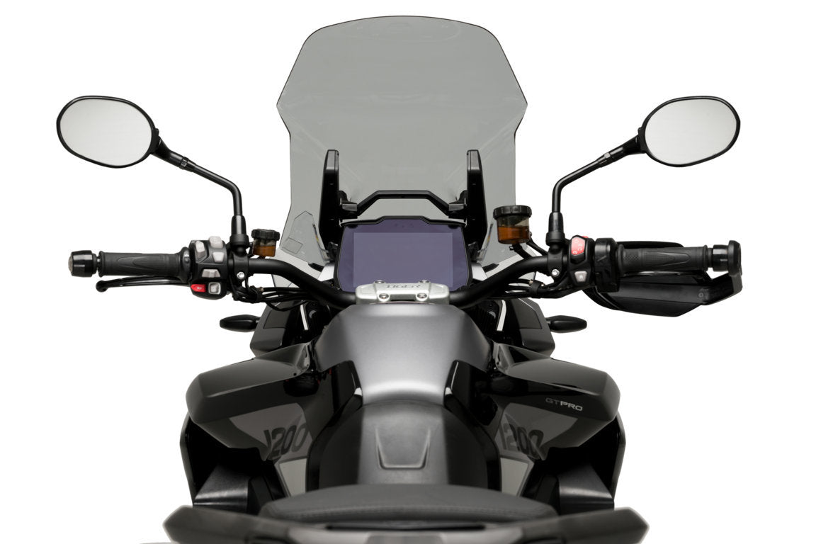 Puig Touring Screen | Light Smoke | Triumph Tiger 1200 GT Explorer 2022>Current-M21336H-Screens-Pyramid Motorcycle Accessories