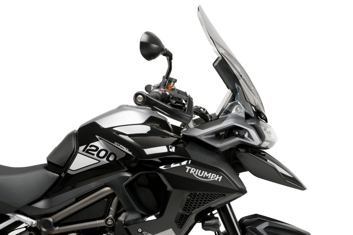 Puig Touring Screen | Light Smoke | Triumph Tiger 1200 GT Pro 2022>Current-M21336H-Screens-Pyramid Motorcycle Accessories