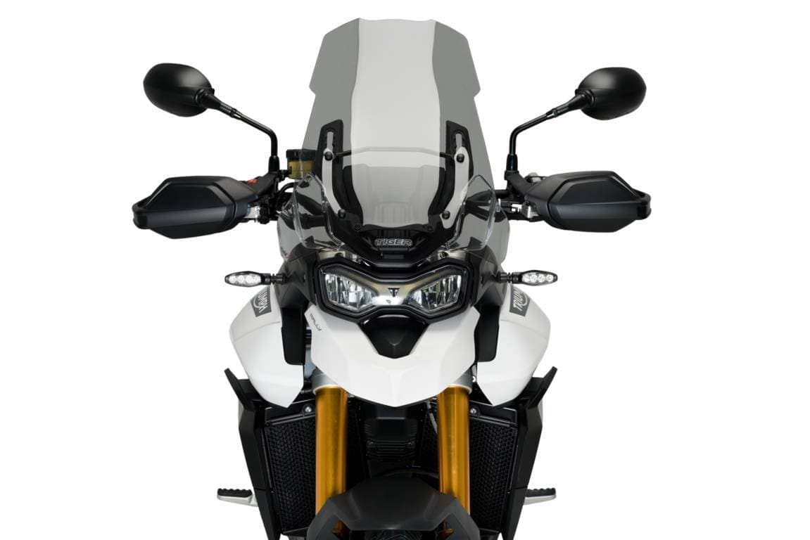 Puig Touring Screen | Light Smoke | Triumph Tiger 900 GT 2020>Current-M20375H-Screens-Pyramid Motorcycle Accessories