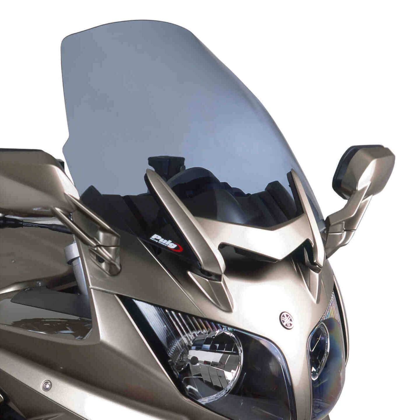 Puig Touring Screen | Light Smoke | Yamaha FJR 1300 2006>2012-Screens-Pyramid Motorcycle Accessories