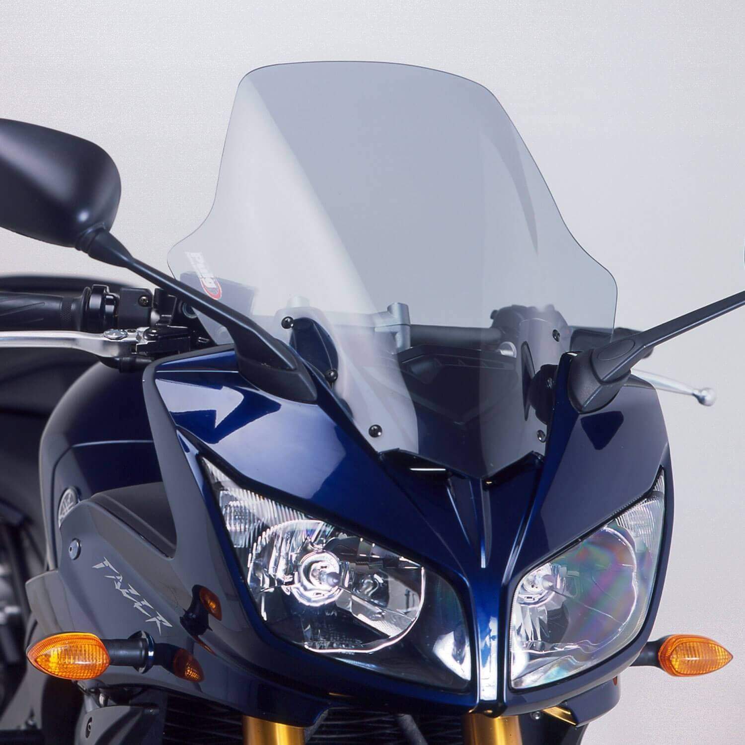 Puig Touring Screen | Light Smoke | Yamaha FZ1 Fazer 2006>2016-Screens-Pyramid Motorcycle Accessories