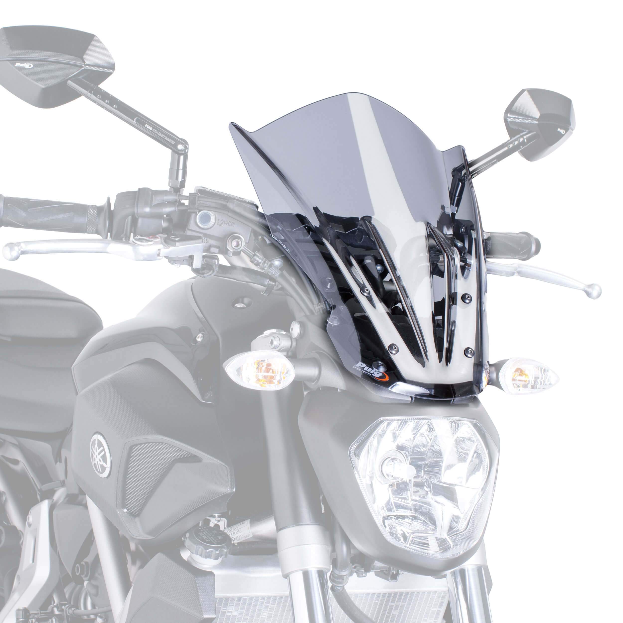 Puig Touring Screen | Light Smoke | Yamaha MT-07 2014>2017 -  Shop name