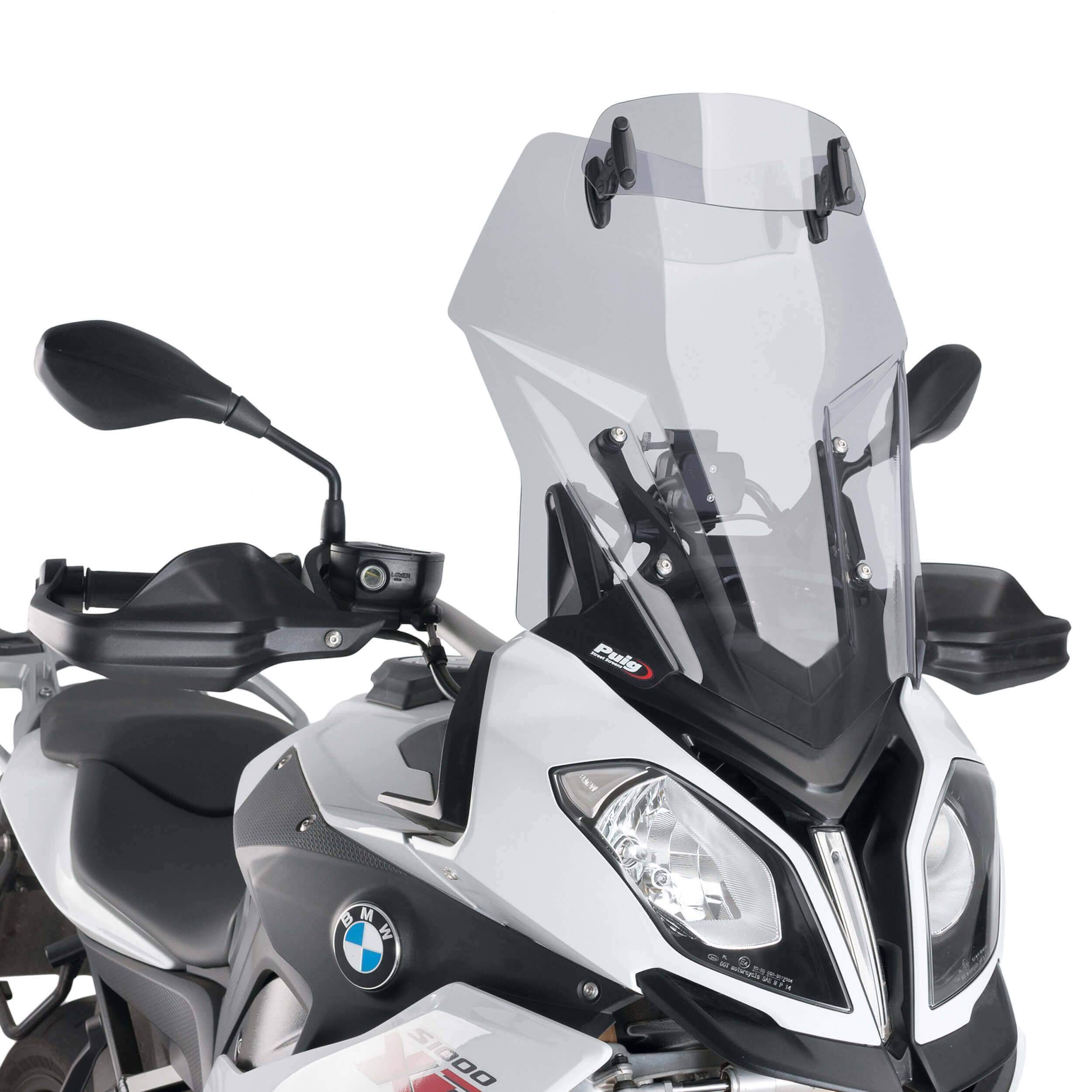 Puig Touring Screen with Visor | Light Smoke | BMW S1000 XR 2015>2019-M7620H-Screens-Pyramid Motorcycle Accessories