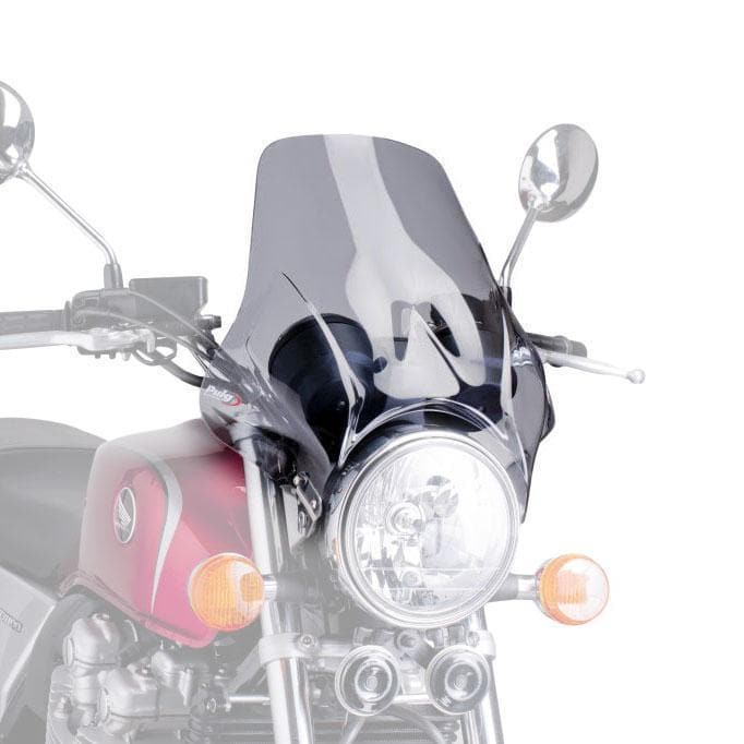 Puig Touring Screen with Visor | Light Smoke | Honda CB 1300 S 2005>2013 -  Shop name