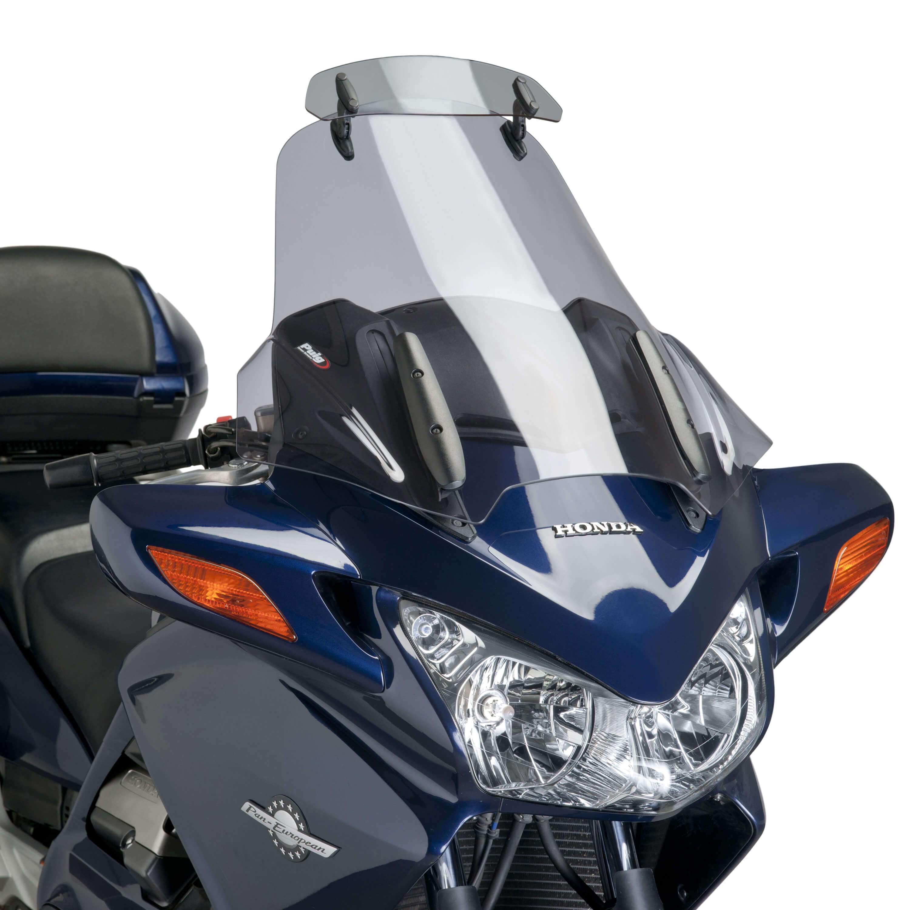 Puig Touring Screen with Visor | Light Smoke | Honda ST 1300 2002>2013 -  Shop name