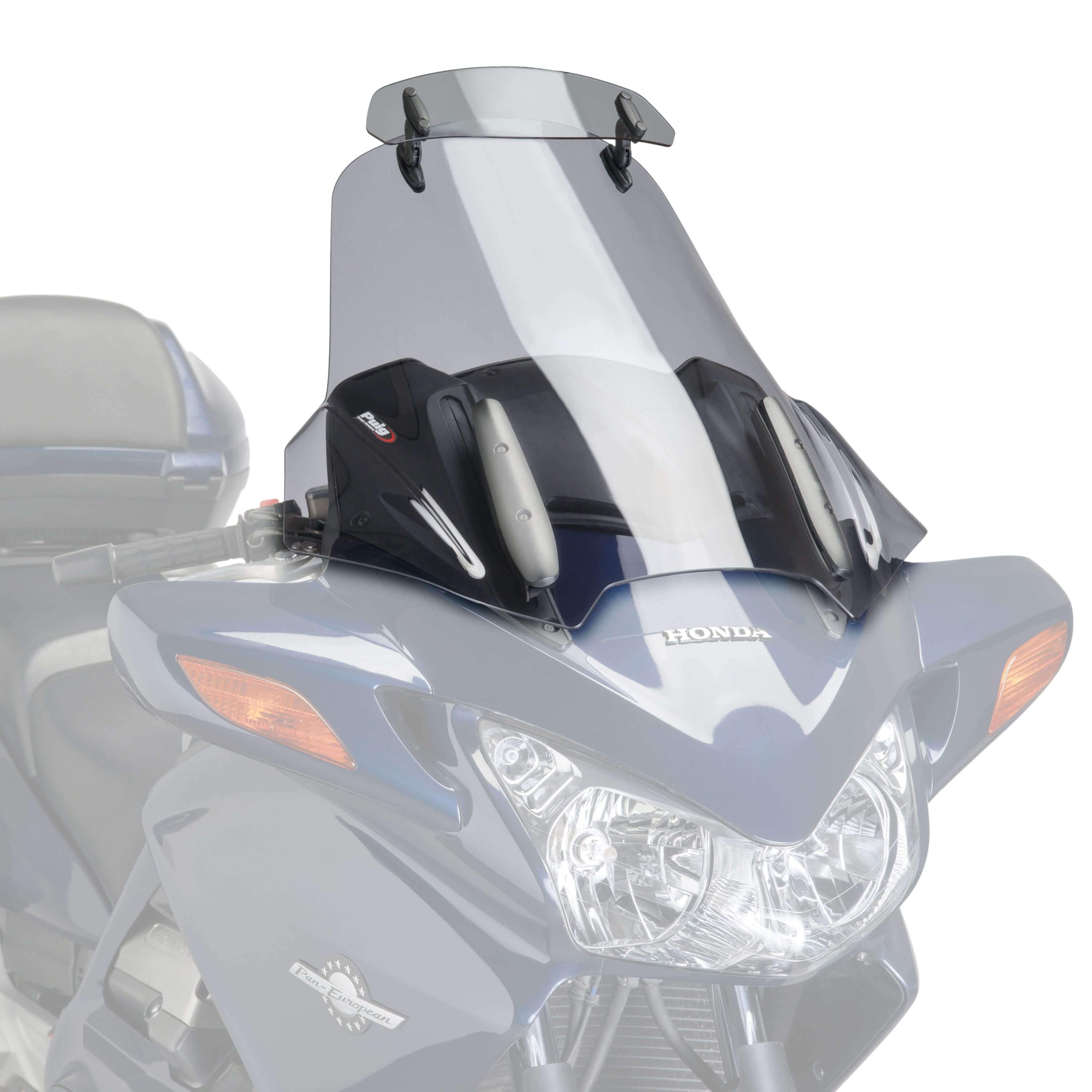 Puig Touring Screen with Visor | Light Smoke | Honda ST 1300 2002>2013 -  Shop name