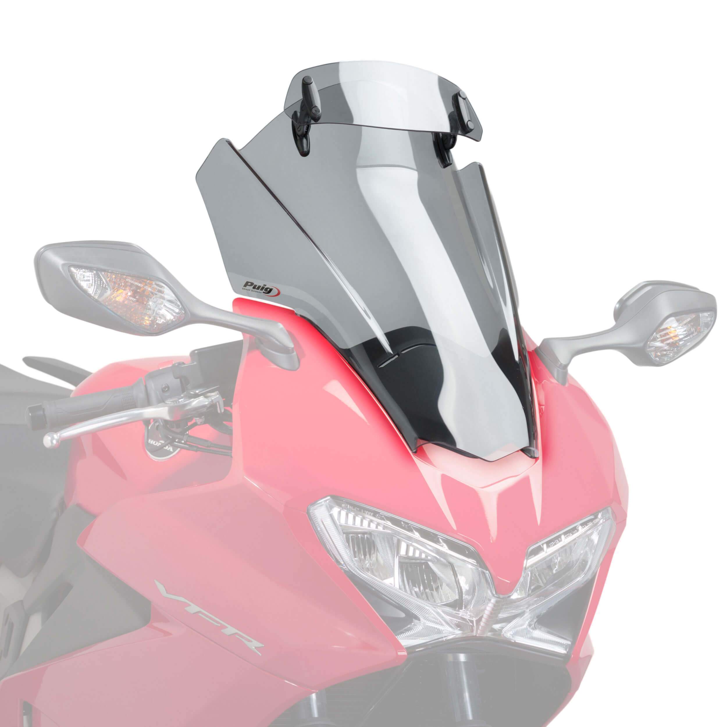 Puig Touring Screen with Visor | Light Smoke | Honda VFR 800 F 2014>Current -  Shop name