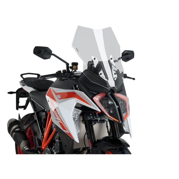 Puig Touring Screen with Visor | Light Smoke | KTM 1290 Superduke GT 2019>Current-M3565H-Screens-Pyramid Motorcycle Accessories