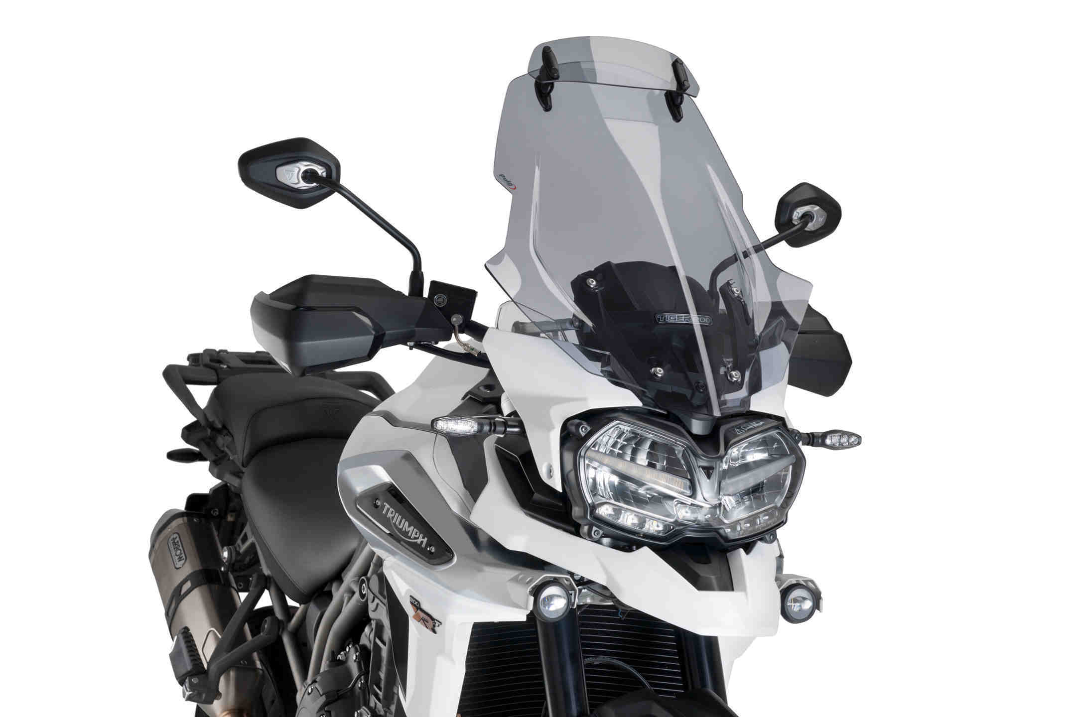 Puig Touring Screen with Visor | Light Smoke | Triumph Tiger Explorer XC/XCA/XCX/XR/XRT/XRX 2018>2020 -  Shop name