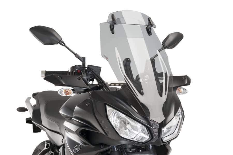 Puig Touring Screen with Visor | Light Smoke | Yamaha Tracer 700 2016>2019-M9213H-Screens-Pyramid Motorcycle Accessories