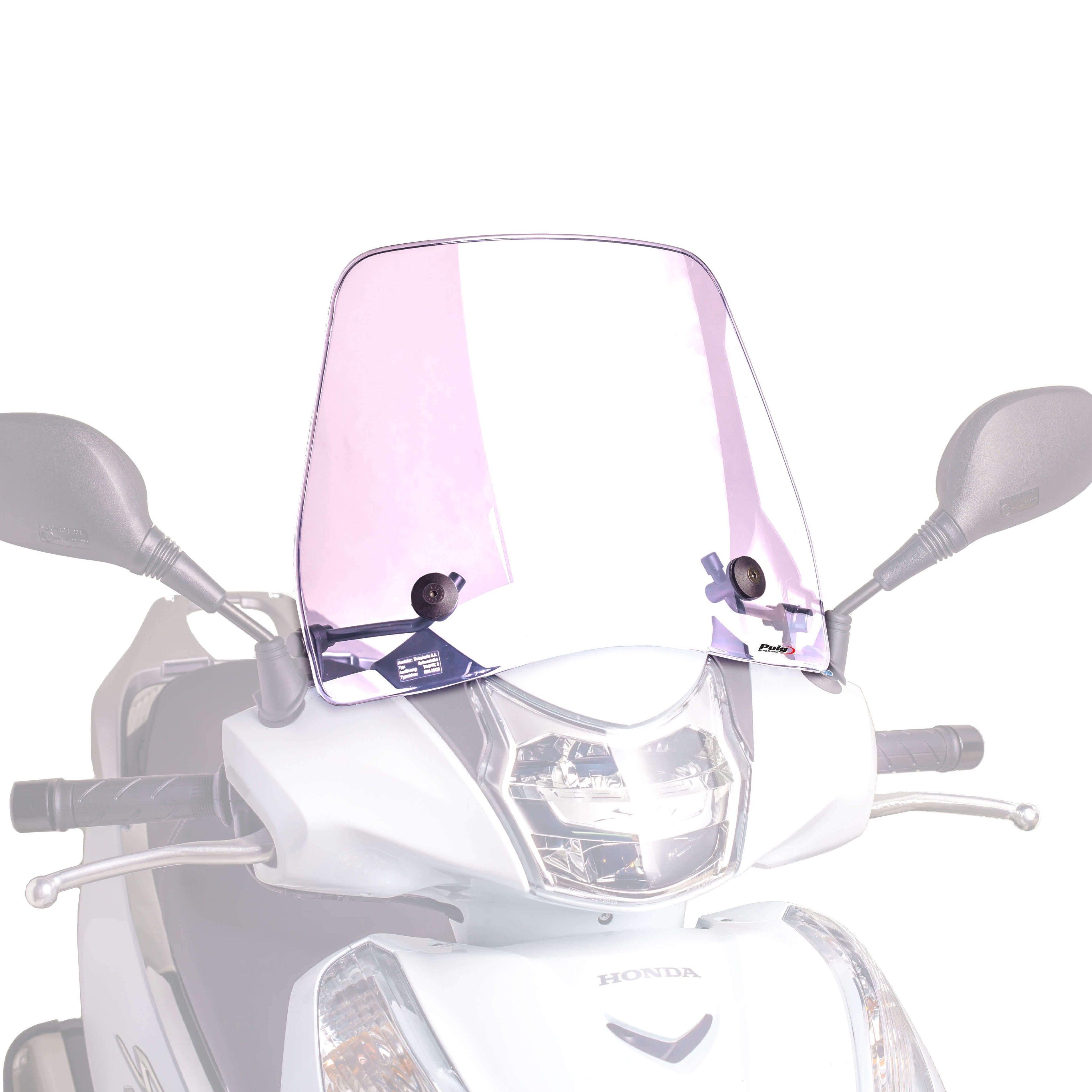 Puig Trafic Screen | Clear | Honda SH 300i 2015>Current -  Shop name