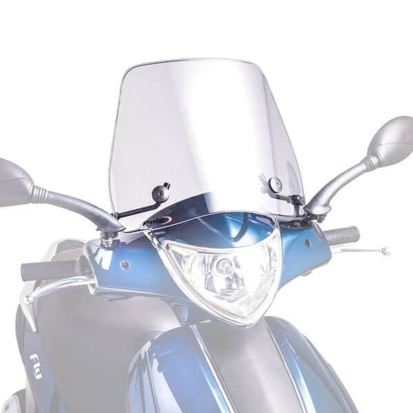 Puig Trafic Screen | Clear | Piaggio New Fly 50 2013>2018 -  Shop name
