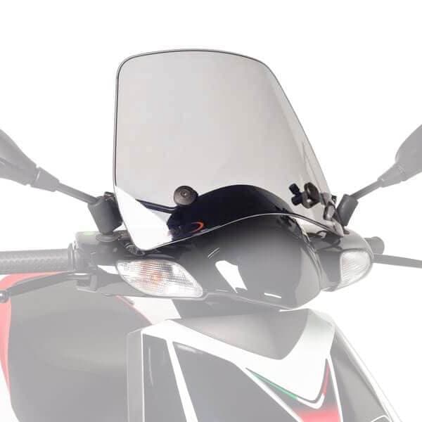 Puig Trafic Screen | Light Smoke | Aprilia SR Motard 125 2012>2017-M6011H-Screens-Pyramid Motorcycle Accessories