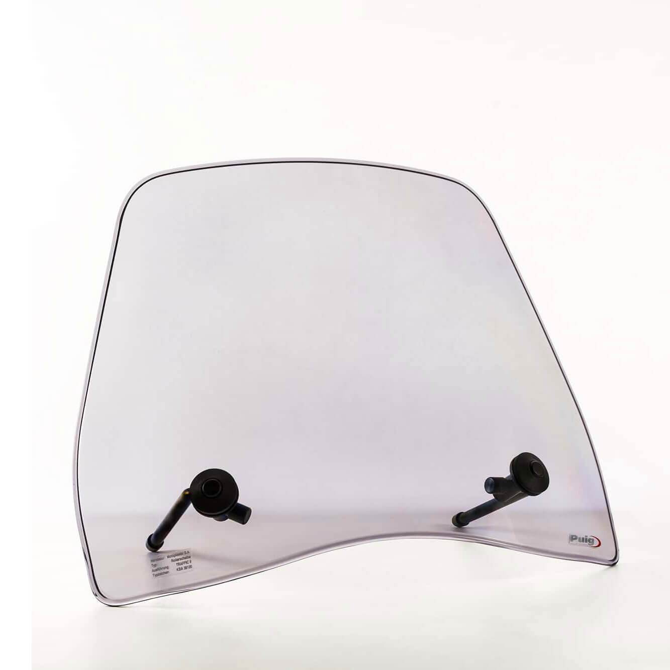 Puig Trafic Screen | Light Smoke | Honda SH 125i 2007>2008-Screens-Pyramid Motorcycle Accessories
