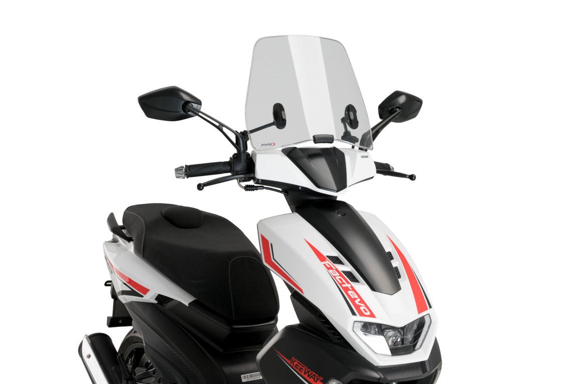 Puig Trafic Screen | Light Smoke | Keeway Fact Evo 125 2022>Current -  Shop name