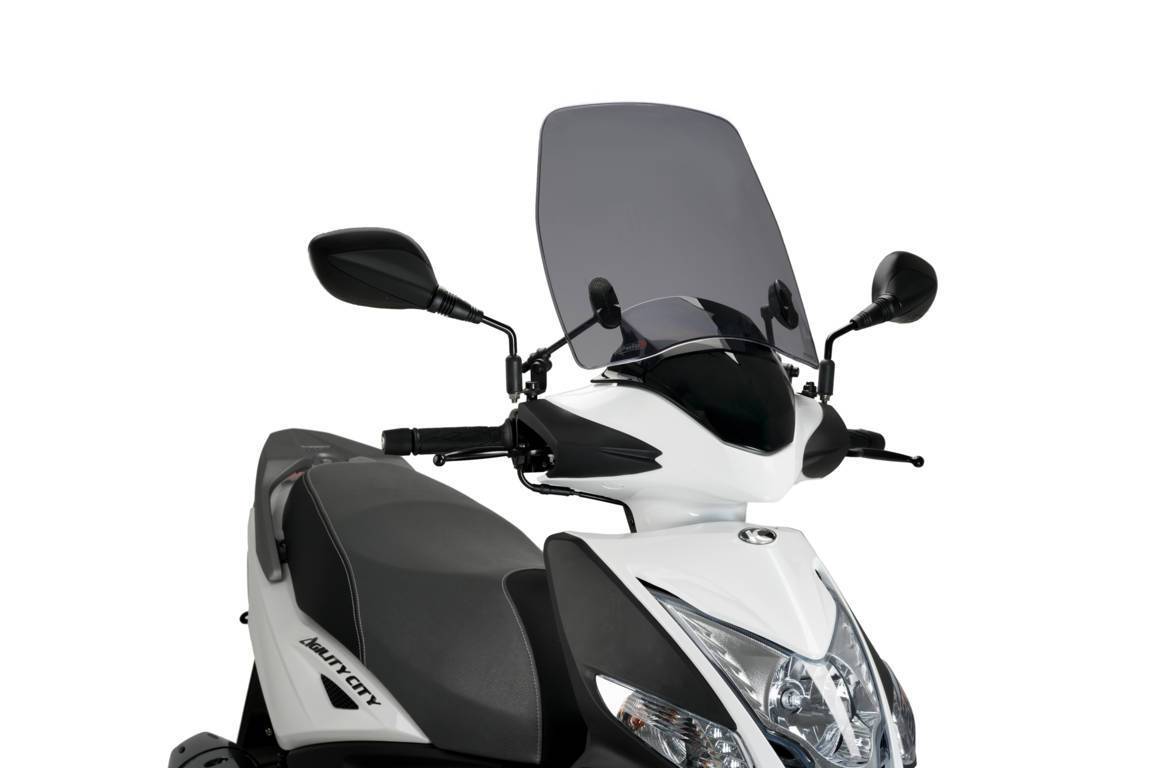 Puig Trafic Screen | Light Smoke | Kymco Agility City 50 2020>Current -  Shop name