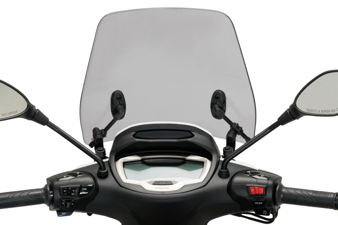 Puig Trafic Screen | Light Smoke | Piaggio Beverly 300 2021>Current -  Shop name