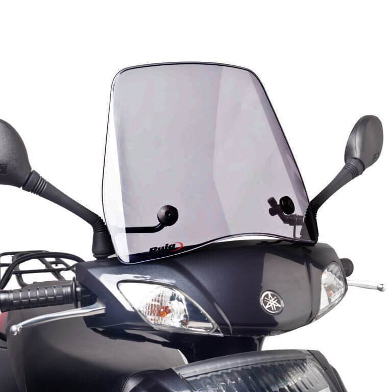 Puig Trafic Screen | Light Smoke | Yamaha XC 125 Vity 2008>2013-M5669H-Screens-Pyramid Motorcycle Accessories