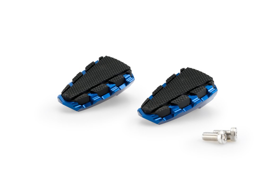 Puig Trail 2.0 Footpegs | Blue -  Shop name