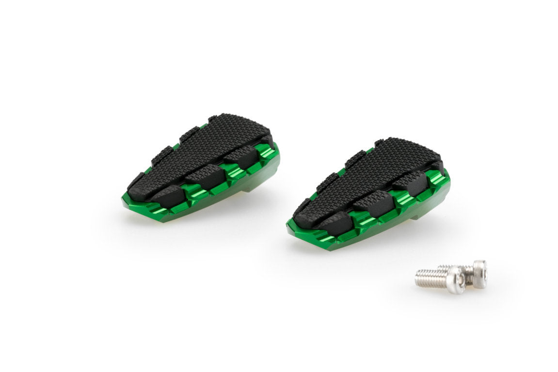 Puig Trail 2.0 Footpegs | Green -  Shop name