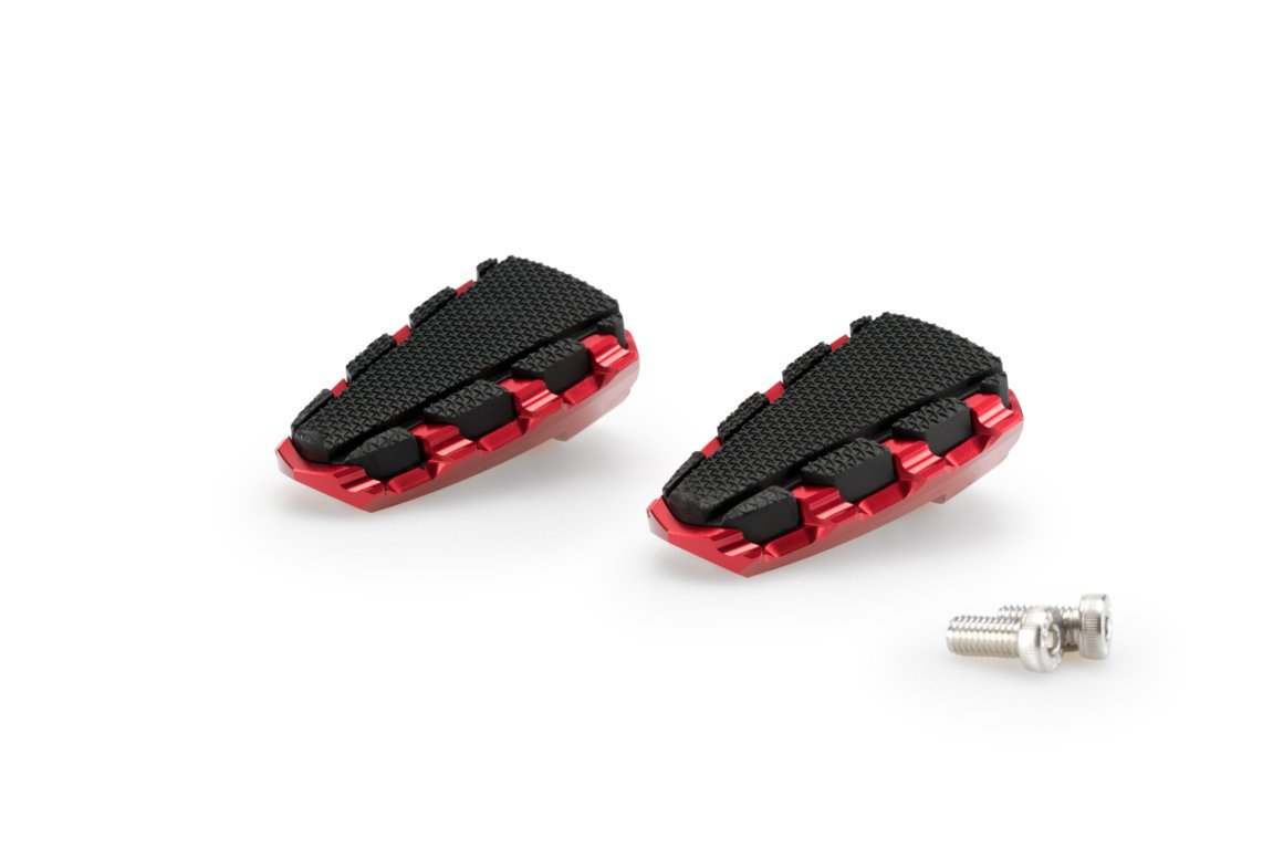 Puig Trail 2.0 Footpegs | Red -  Shop name