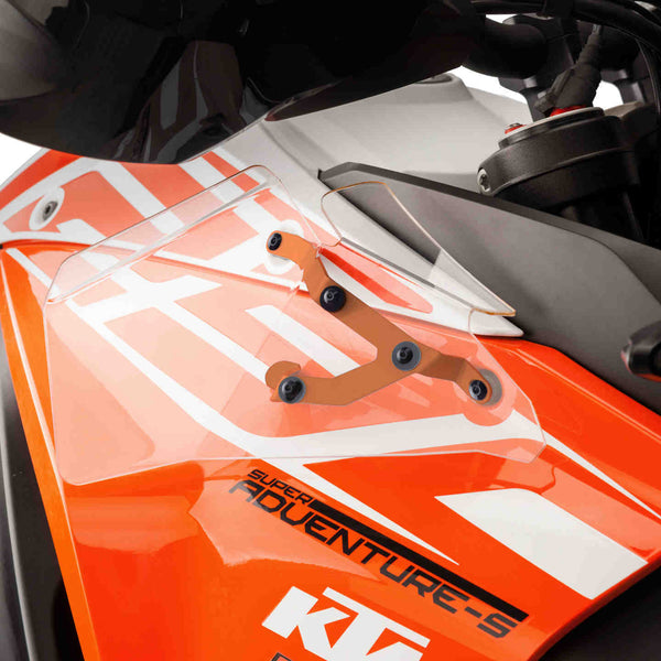 Puig Upper Wind Deflectors Clear KTM 1290 Super Adventure S 2017 2
