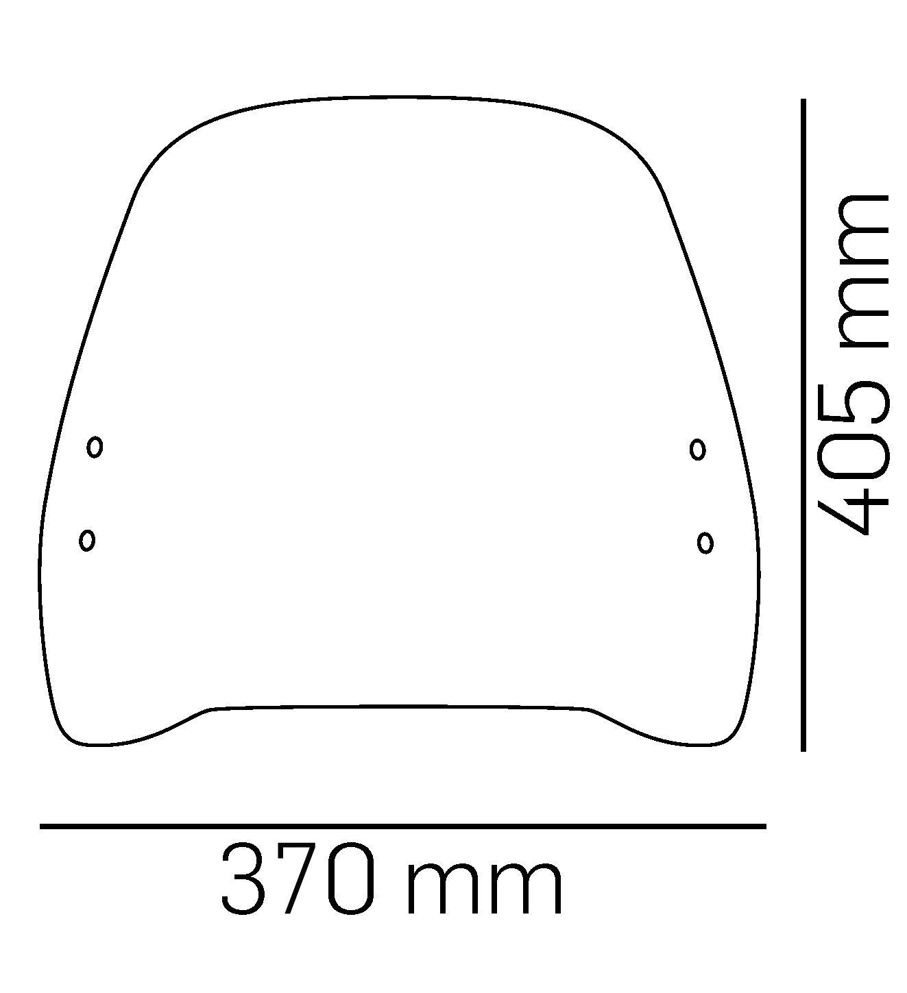 Puig Urban Screen | Light Smoke | Honda Super Cub C125 2018>Current-M3491H-Screens-Pyramid Motorcycle Accessories