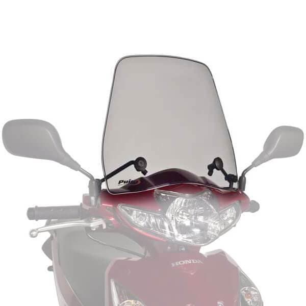 Puig Urban Screen | Light Smoke | Honda Wave 2012>2013-M8457H-Screens-Pyramid Motorcycle Accessories