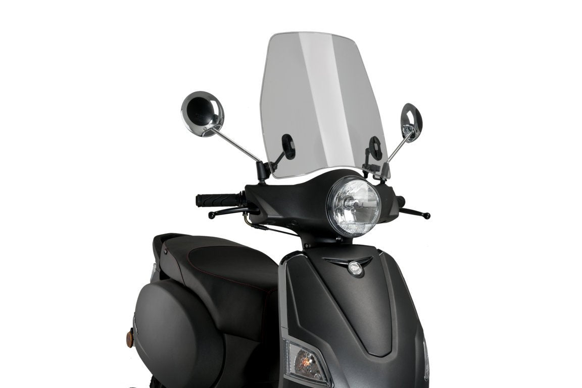 Puig Urban Screen | Light Smoke | Keeway Zahara 50/125 2022>Current -   Pyramid Motorcycle Accessories