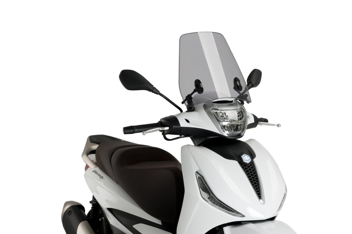 Puig Urban Screen | Light Smoke | Piaggio Beverly 300 2021>Current-M20260H-Screens-Pyramid Motorcycle Accessories