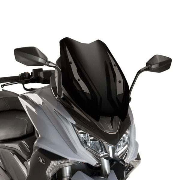 Puig V-Tech Line Sport Screen | Black (Opaque) | Kymco AK 550 2017>Current -  Shop name