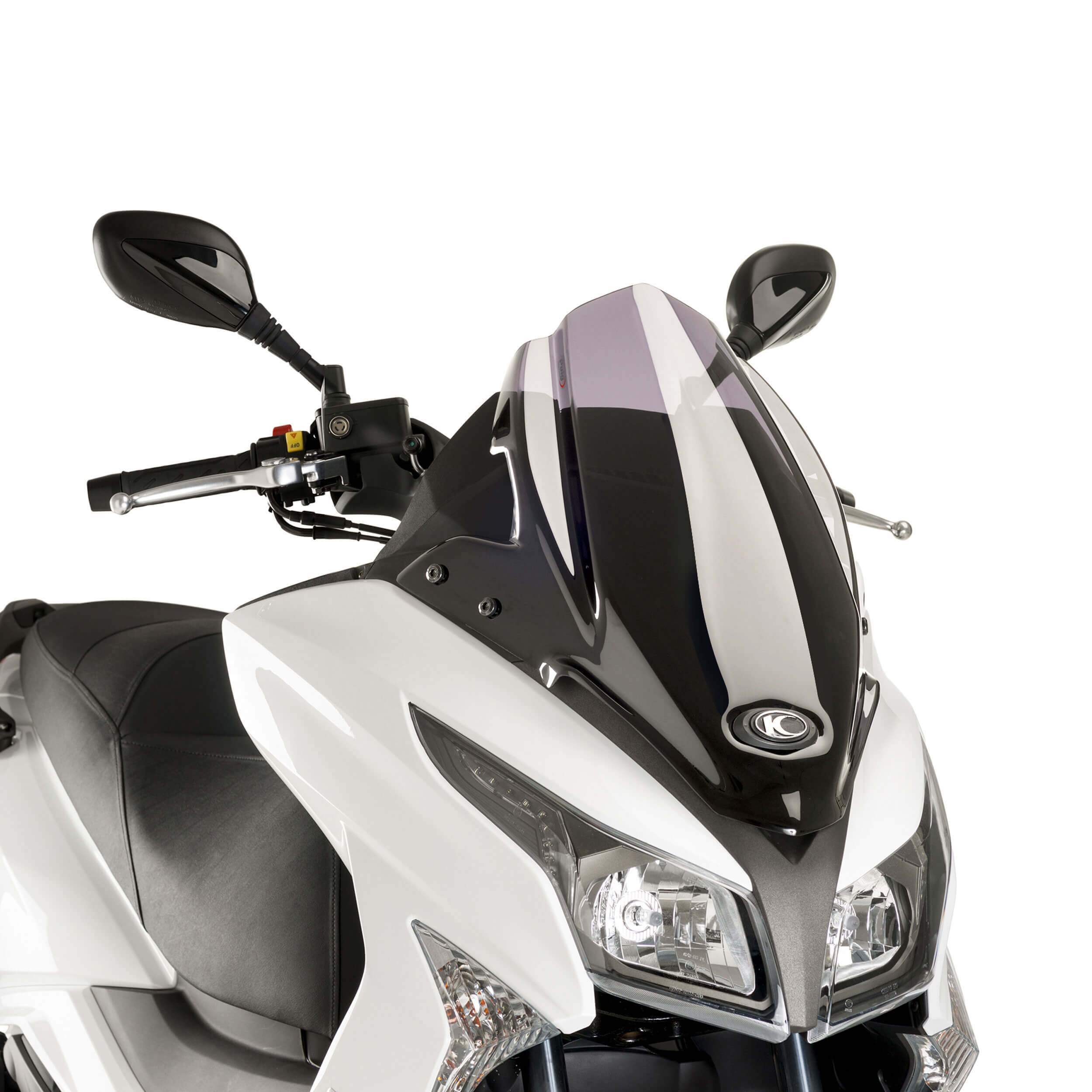 Puig V-Tech Line Sport Screen | Light Smoke | Kymco Superdink 125i 2009>Current-Screens-Pyramid Motorcycle Accessories