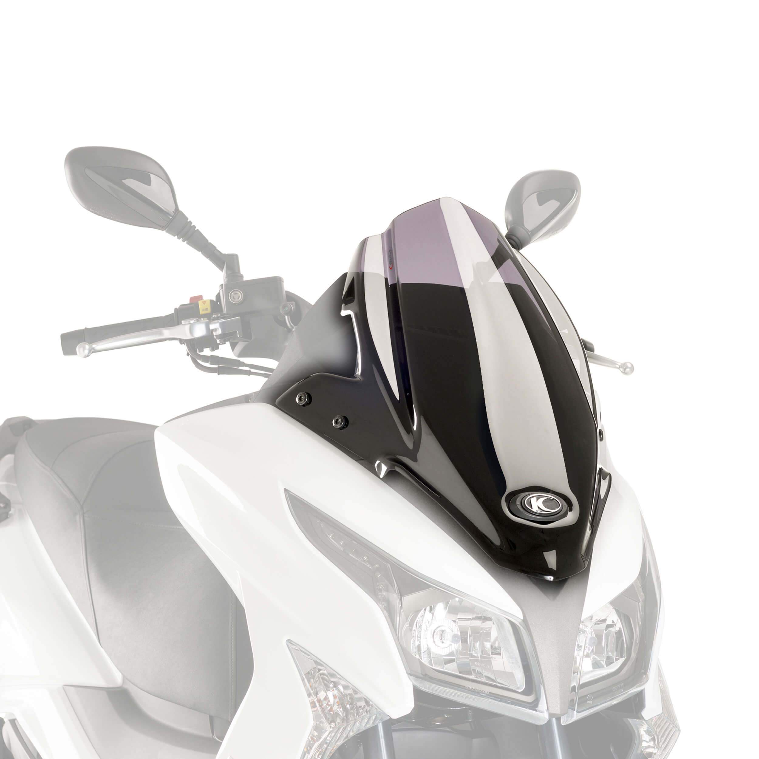 Puig V-Tech Line Sport Screen | Light Smoke | Kymco Superdink 125i 2009>Current-Screens-Pyramid Motorcycle Accessories