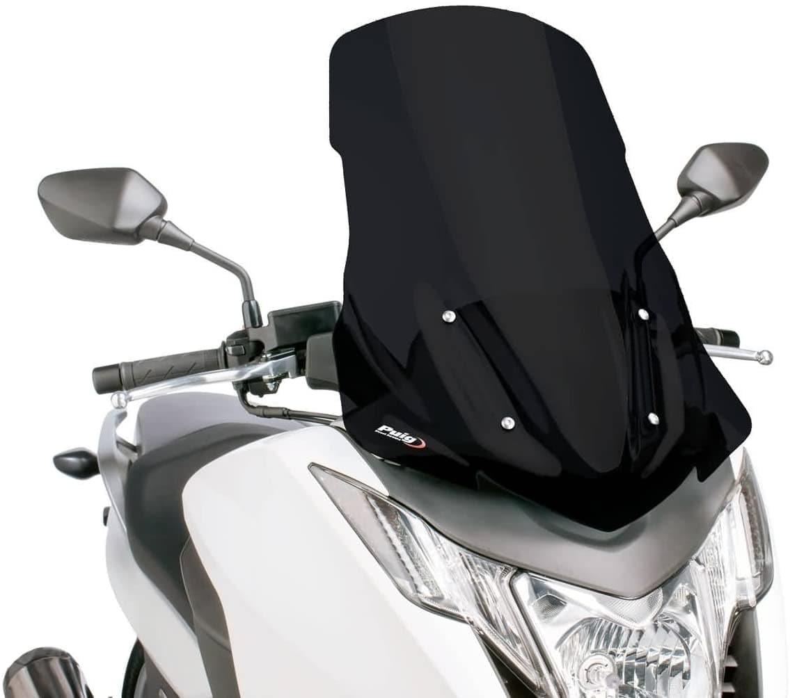 Puig V-Tech Line Touring Screen | Black (Opaque) | Honda NC 700 D Integra 2012>2013 -  Shop name