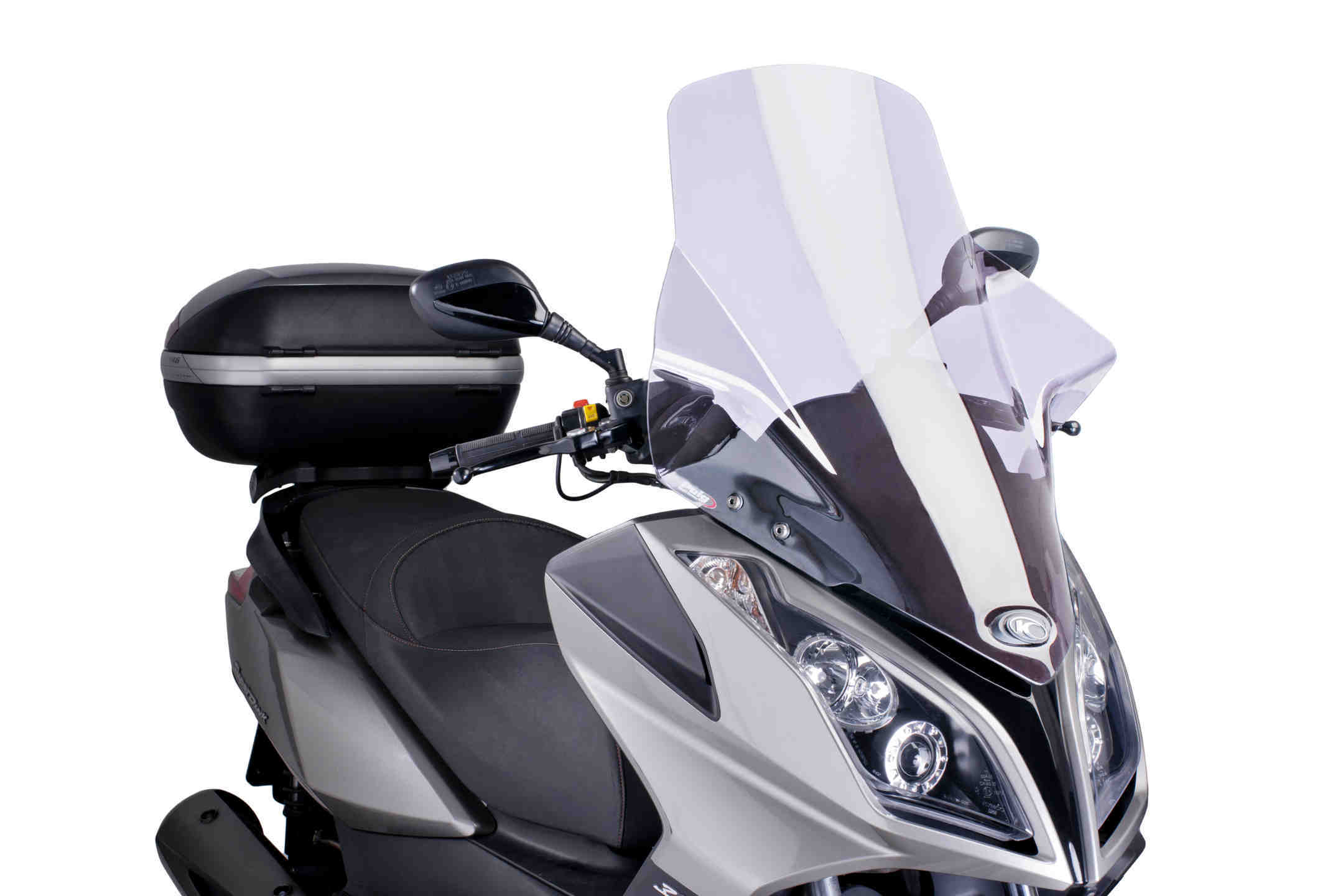 Puig V-Tech Line Touring Screen | Clear | Kymco Superdink 125i 2009>Current-M6790W-Screens-Pyramid Motorcycle Accessories