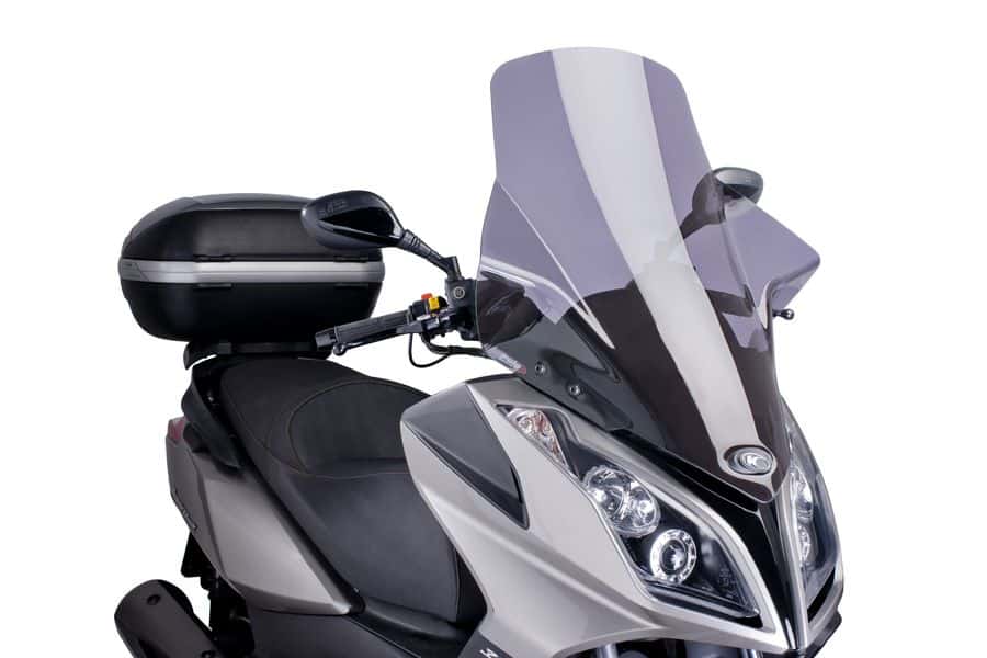 Puig V-Tech Line Touring Screen | Light Smoke | Kymco Downtown 125i 2009>Current-Screens-Pyramid Motorcycle Accessories