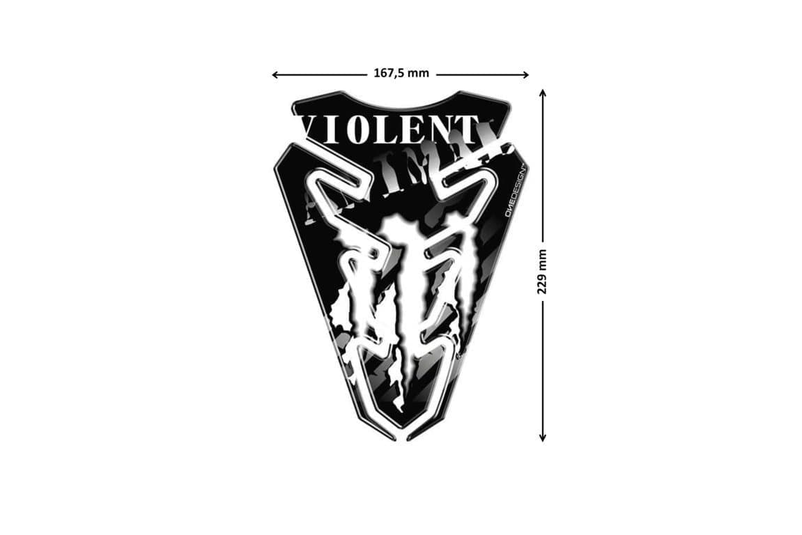 Puig Violent Tank Pad | Clear -  Shop name