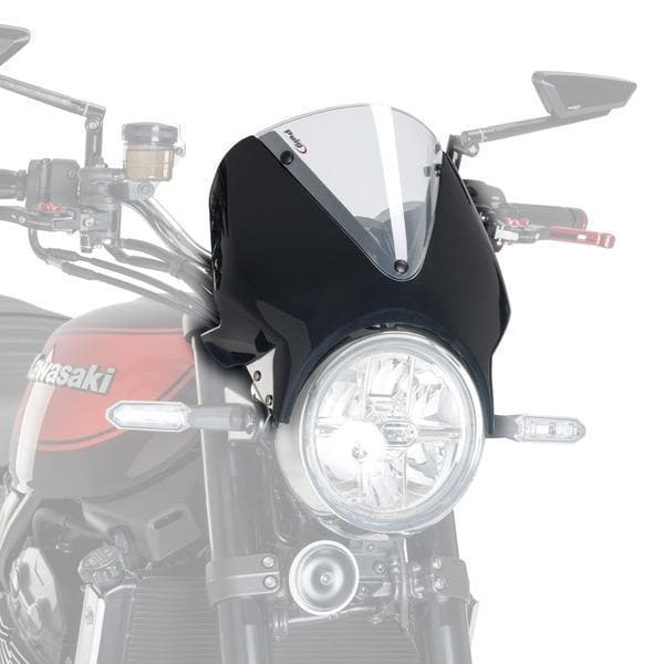 Puig Vision Screen | Black Fairing/Clear Screen | Triumph Thunderbird Storm 2011>Current-M003NW-Screens-Pyramid Motorcycle Accessories