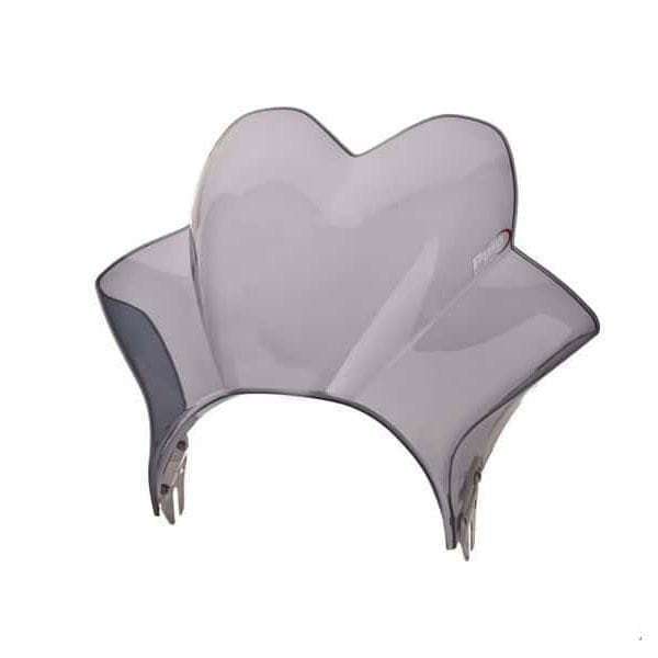 Puig Wave Screen | Light Smoke | Daelim Roadwin 125 2006>2009-Screens-Pyramid Motorcycle Accessories