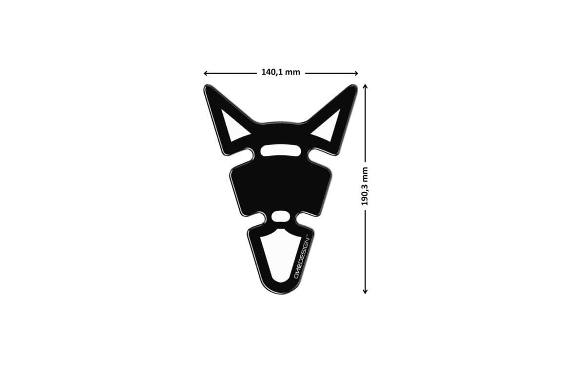 Puig Way Tank Pad | Black -  Shop name