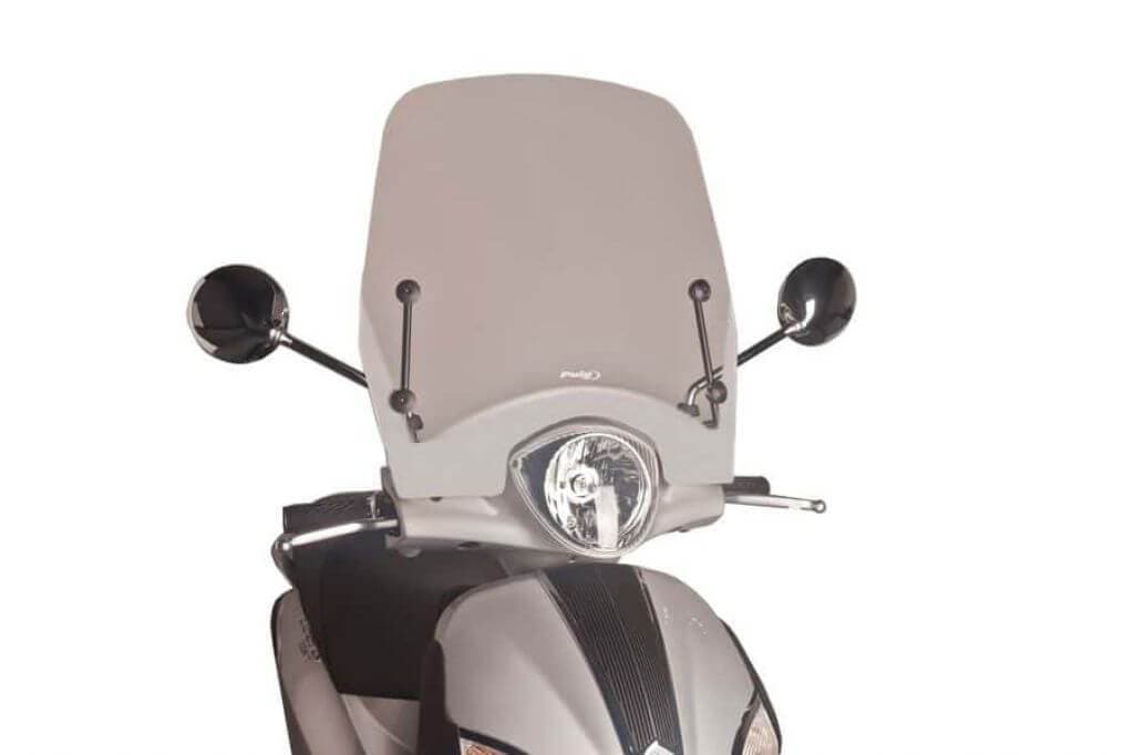Puig Windscreen T.G | Clear | Piaggio Liberty 125 2004>2010-M1994W-Screens-Pyramid Motorcycle Accessories
