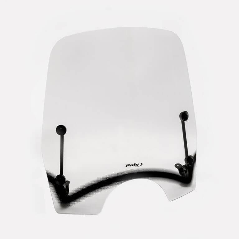 Puig Windscreen T.S | Clear | Honda Passion 125 2006>2014-Screens-Pyramid Motorcycle Accessories