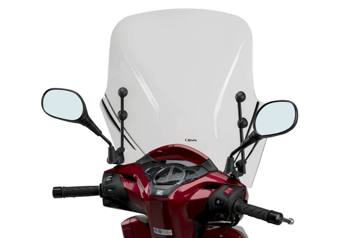 Puig Windshield T.X. Screen | Clear | Honda SH 300i 2015>Current -   Pyramid Motorcycle Accessories