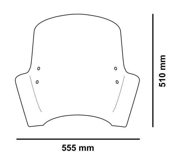 Puig Windshield T.X. Screen | Clear | Honda SH 350i 2021>Current-Screens-Pyramid Motorcycle Accessories