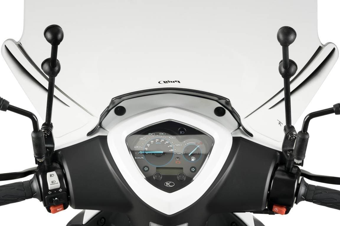 Puig Windshield T.X. Screen | Clear | Kymco Agility City 50 2020>Current-M20531W-Screens-Pyramid Motorcycle Accessories
