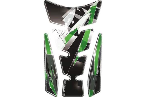 Puig Wings Kawasaki Tank Pad | Black -  Shop name